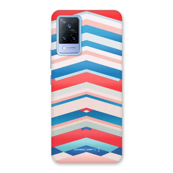 Unique Vibrant Colours Back Case for Vivo V21 5G