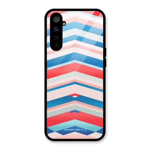 Unique Vibrant Colours Glass Back Case for Realme 6