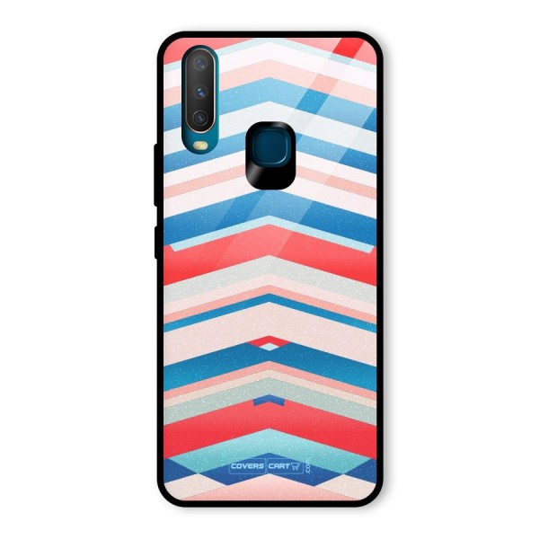 Unique Vibrant Colours Glass Back Case for Vivo Y12