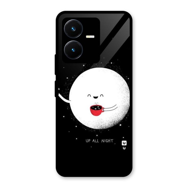 Up All Night Glass Back Case for Vivo Y22