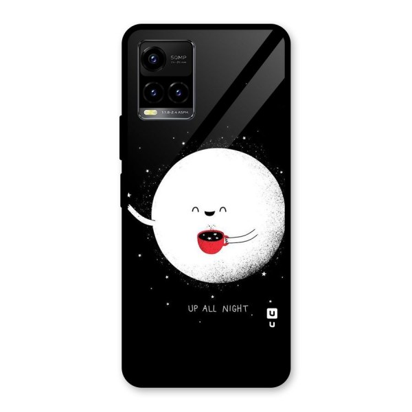 Up All Night Glass Back Case for Vivo Y33s