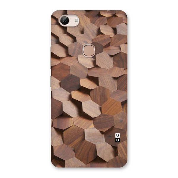 Uplifted Wood Hexagons Back Case for Vivo Y83