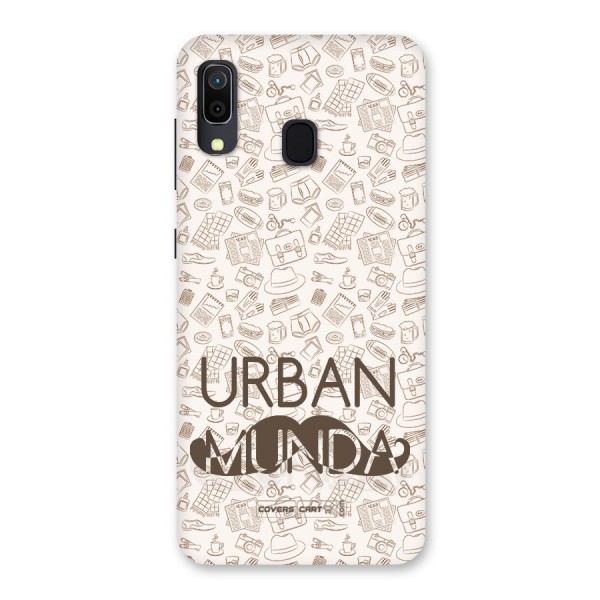 Urban Munda Back Case for Galaxy A20