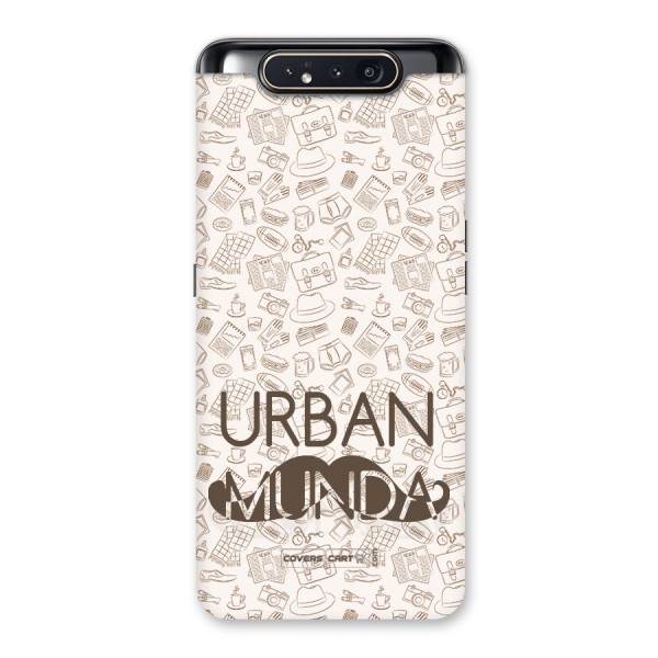 Urban Munda Back Case for Galaxy A80