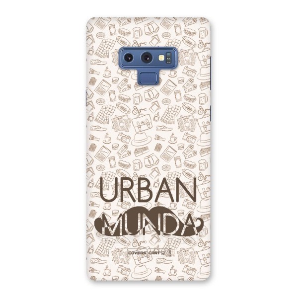 Urban Munda Back Case for Galaxy Note 9