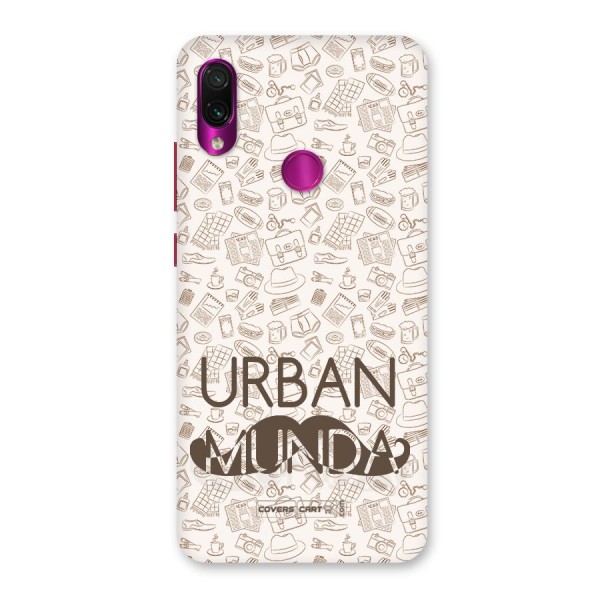 Urban Munda Back Case for Redmi Note 7 Pro