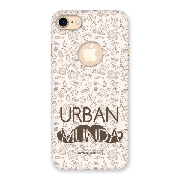 Urban Munda Back Case for iPhone 8 Logo Cut