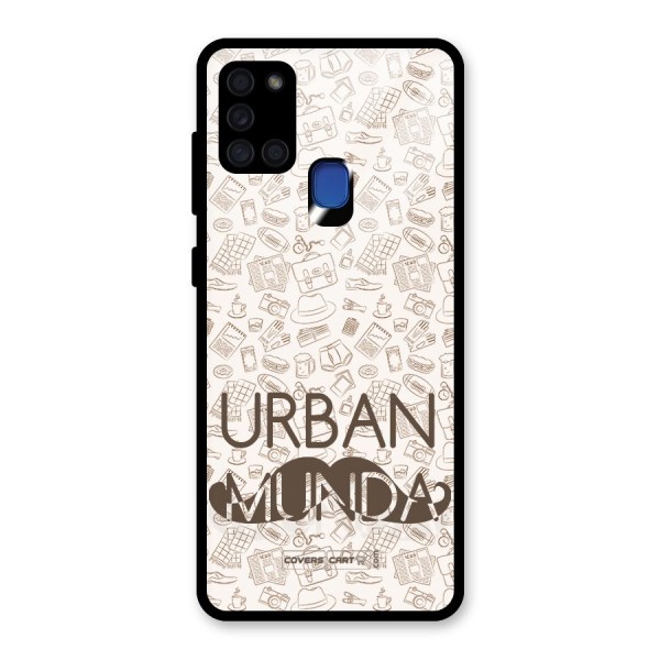 Urban Munda Glass Back Case for Galaxy A21s