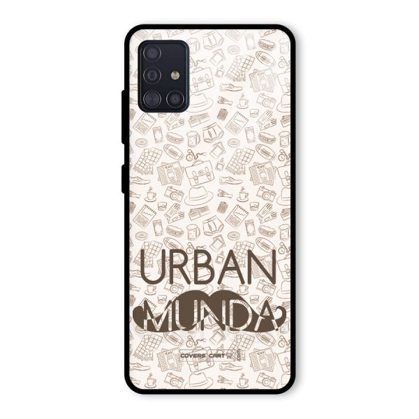 Urban Munda Glass Back Case for Galaxy A51