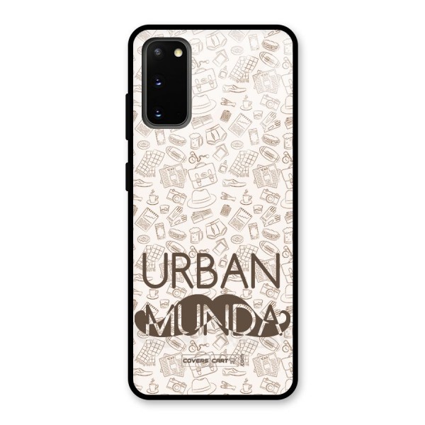 Urban Munda Glass Back Case for Galaxy S20