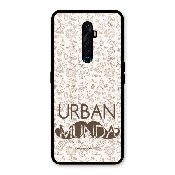 Urban Munda Glass Back Case for Oppo Reno2 Z