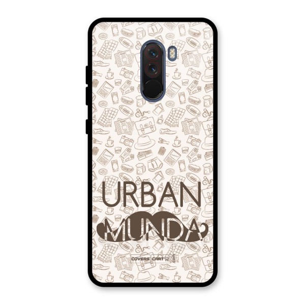 Urban Munda Glass Back Case for Poco F1