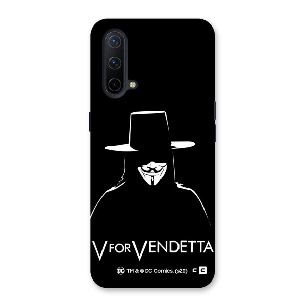 V for Vendetta Minimal Back Case for OnePlus Nord CE 5G
