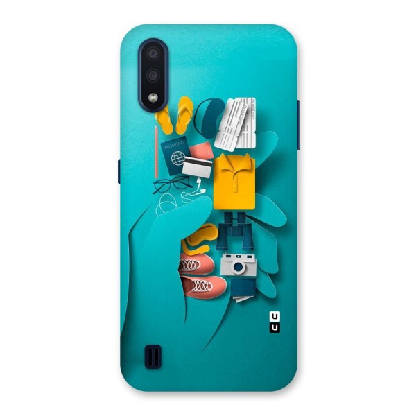 Vacay Vibes Back Case for Galaxy M01