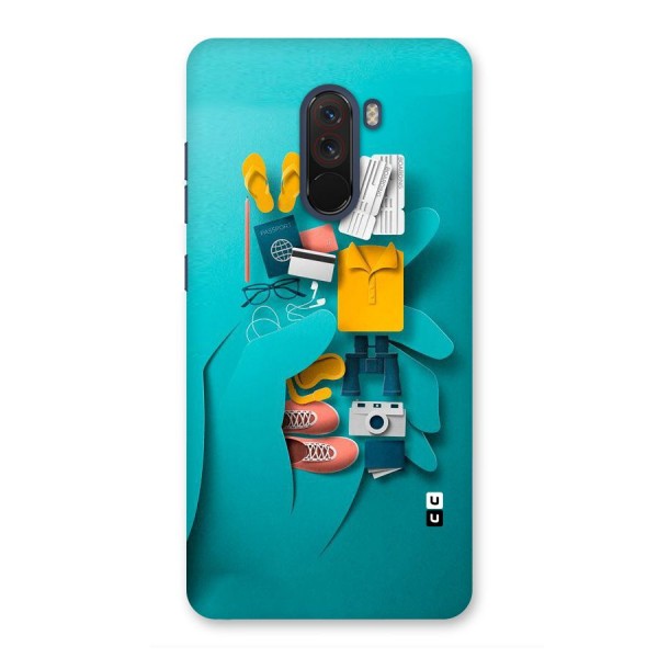 Vacay Vibes Back Case for Poco F1