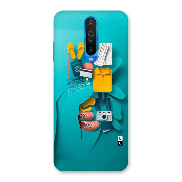 Vacay Vibes Back Case for Poco X2