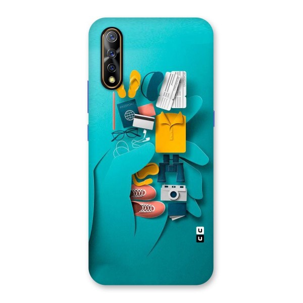 Vacay Vibes Back Case for Vivo S1