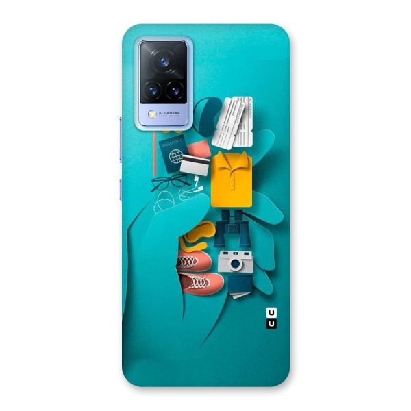 Vacay Vibes Back Case for Vivo V21 5G