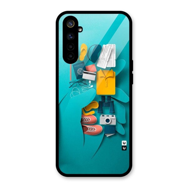 Vacay Vibes Glass Back Case for Realme 6