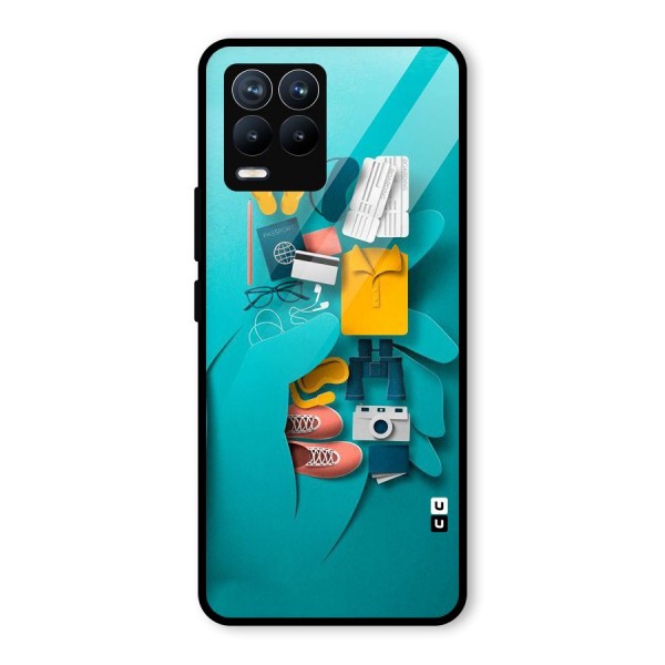 Vacay Vibes Glass Back Case for Realme 8 Pro