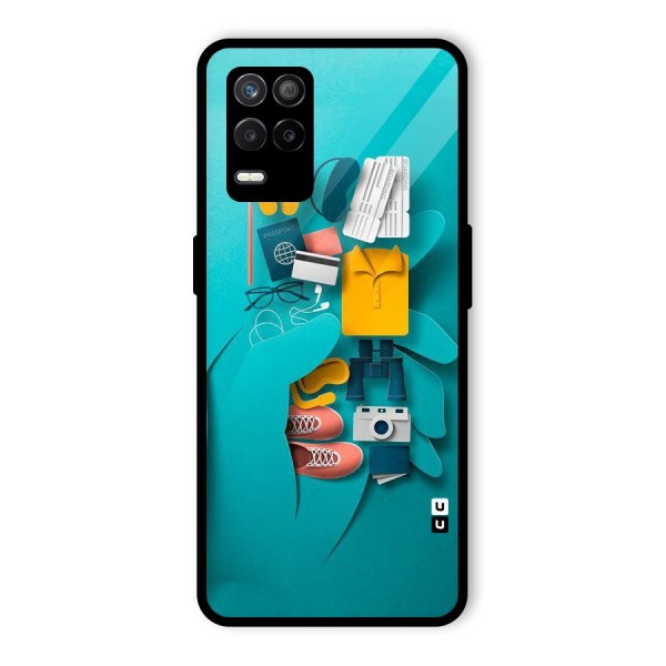 Vacay Vibes Glass Back Case for Realme 9 5G