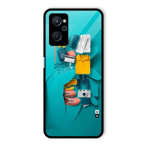 Vacay Vibes Glass Back Case for Realme 9i