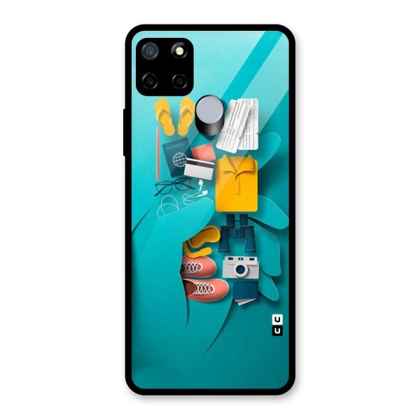 Vacay Vibes Glass Back Case for Realme C15