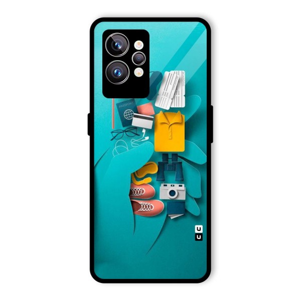 Vacay Vibes Glass Back Case for Realme GT2 Pro