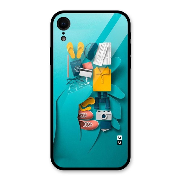 Vacay Vibes Glass Back Case for XR