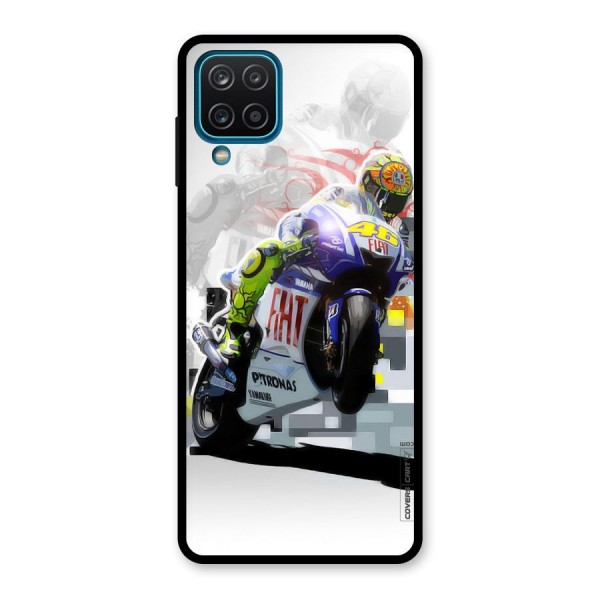 Valentino Rossi Glass Back Case for Galaxy A12