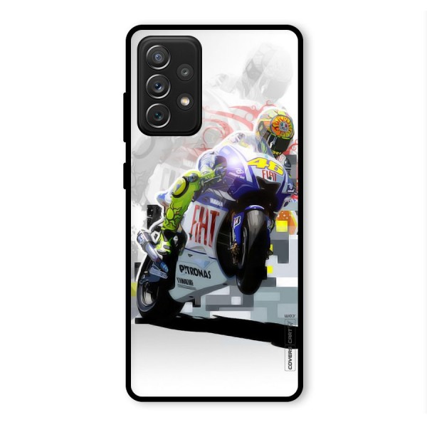 Valentino Rossi Glass Back Case for Galaxy A72