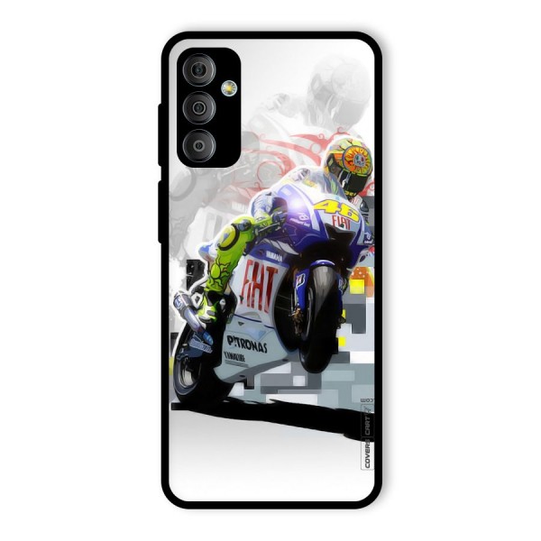 Valentino Rossi Glass Back Case for Galaxy F23