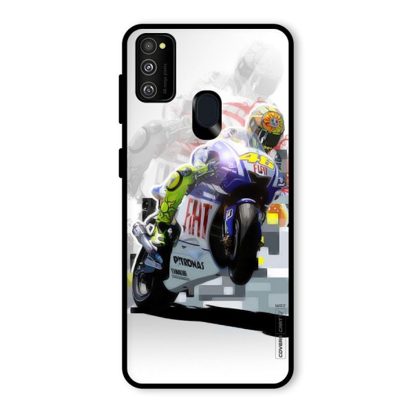 Valentino Rossi Glass Back Case for Galaxy M21