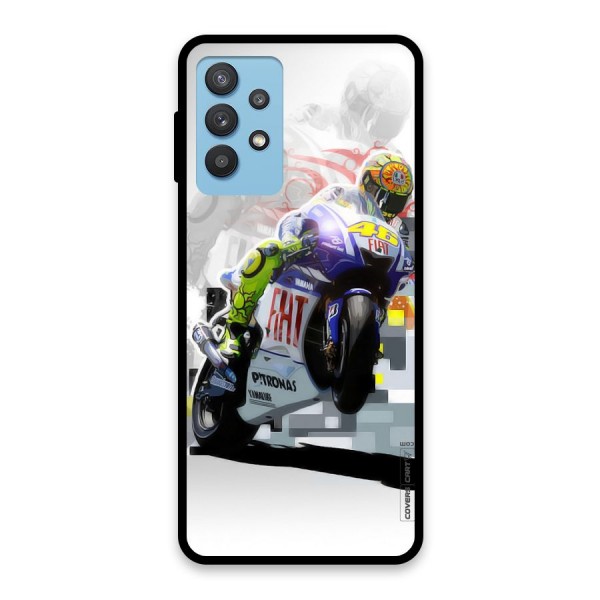 Valentino Rossi Glass Back Case for Galaxy M32 5G