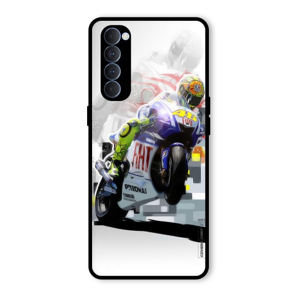 Valentino Rossi Glass Back Case for Oppo Reno4 Pro