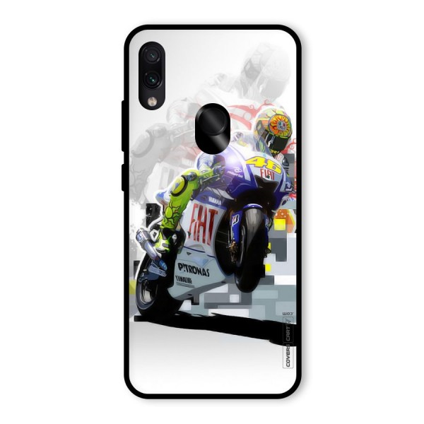 Valentino Rossi Glass Back Case for Redmi Note 7