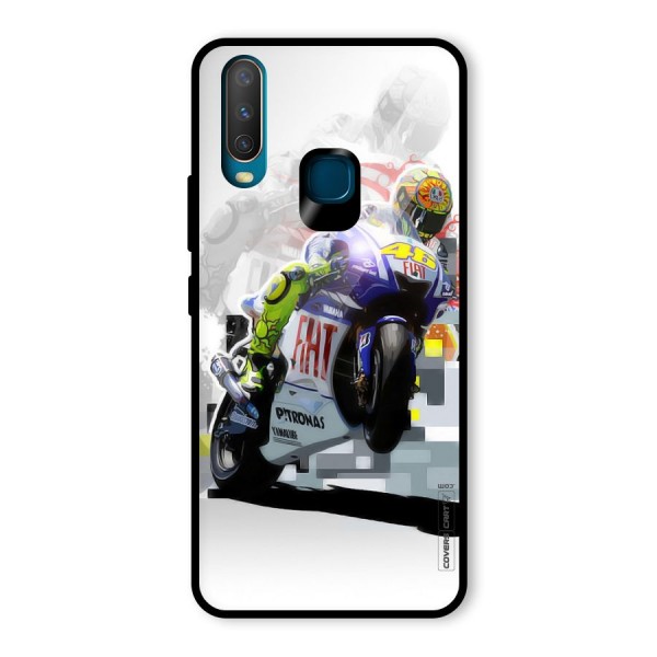 Valentino Rossi Glass Back Case for Vivo Y12