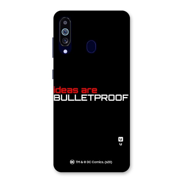 Vendetta Ideas are Bulletproof Back Case for Galaxy A60