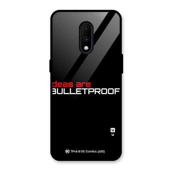 Vendetta Ideas are Bulletproof Glass Back Case for OnePlus 7