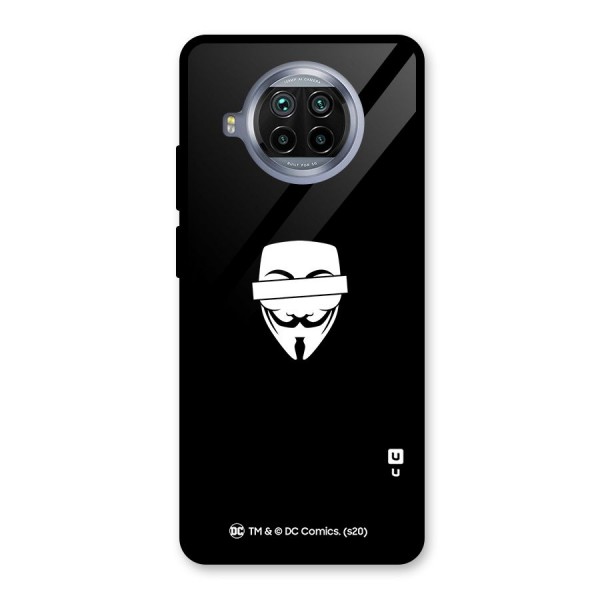 Vendetta Minimal Mask Glass Back Case for Mi 10i