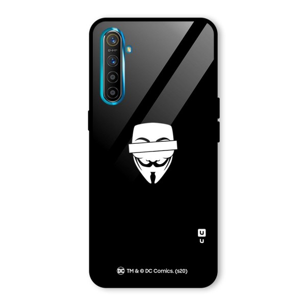 Vendetta Minimal Mask Glass Back Case for Realme XT