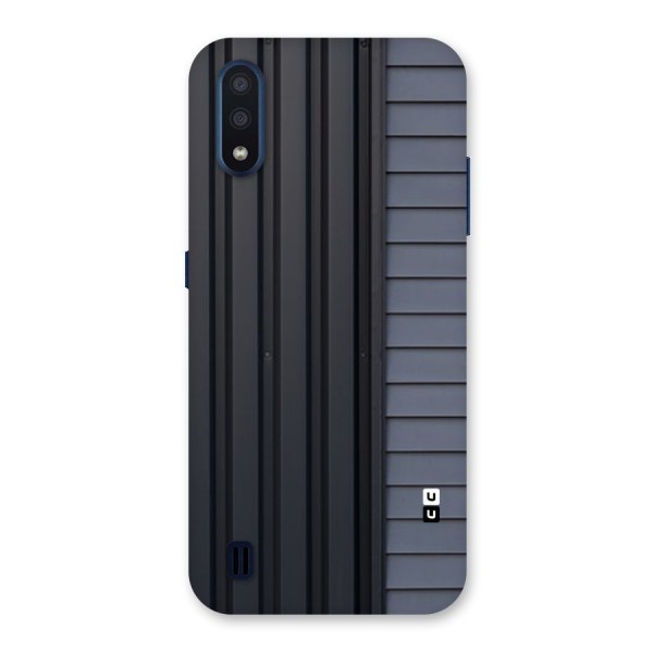 Vertical Horizontal Back Case for Galaxy M01