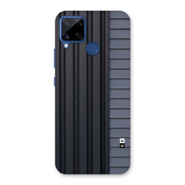 Vertical Horizontal Back Case for Realme C12