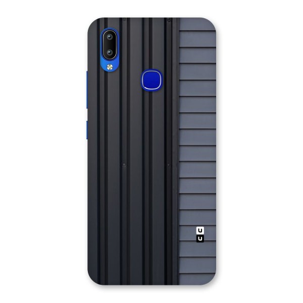 Vertical Horizontal Back Case for Vivo Y91