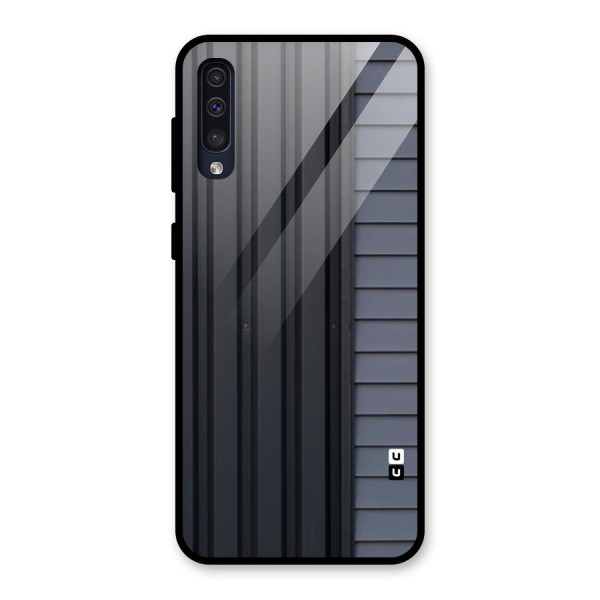 Vertical Horizontal Glass Back Case for Galaxy A50s