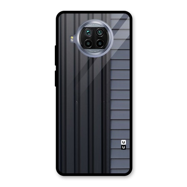 Vertical Horizontal Glass Back Case for Mi 10i