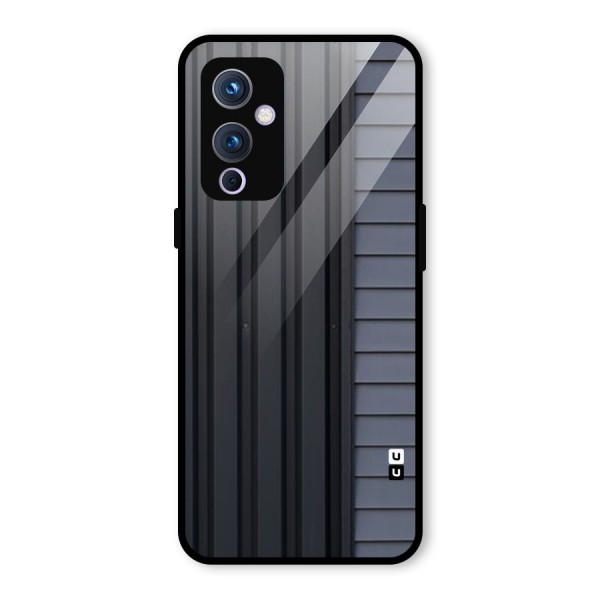 Vertical Horizontal Glass Back Case for OnePlus 9