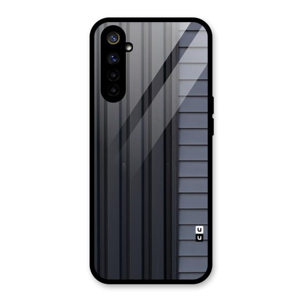 Vertical Horizontal Glass Back Case for Realme 6