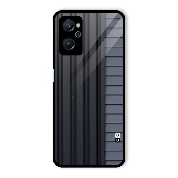 Vertical Horizontal Glass Back Case for Realme 9i