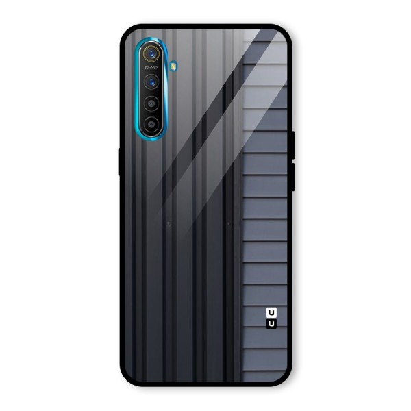 Vertical Horizontal Glass Back Case for Realme XT